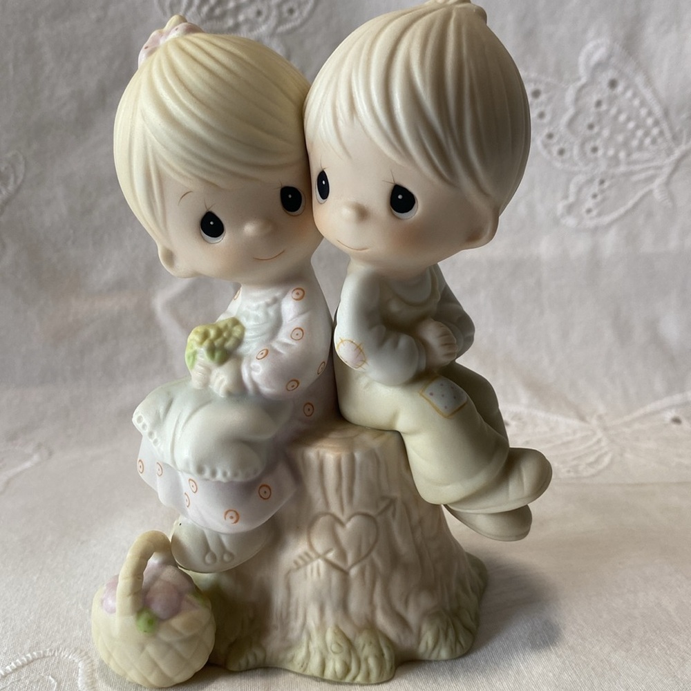 “THOU ART MINE” and “LOVE ONE ANOTHER” 
✨Jonathan and David Figurines by ENESCO - Picture 11 of 15